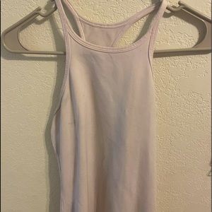 Baby pink Lululemon muscle tank